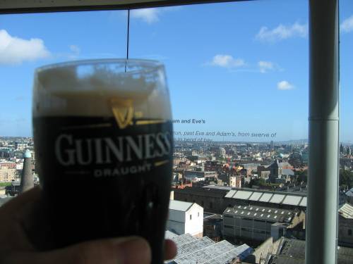 Nice view, pity about the stout